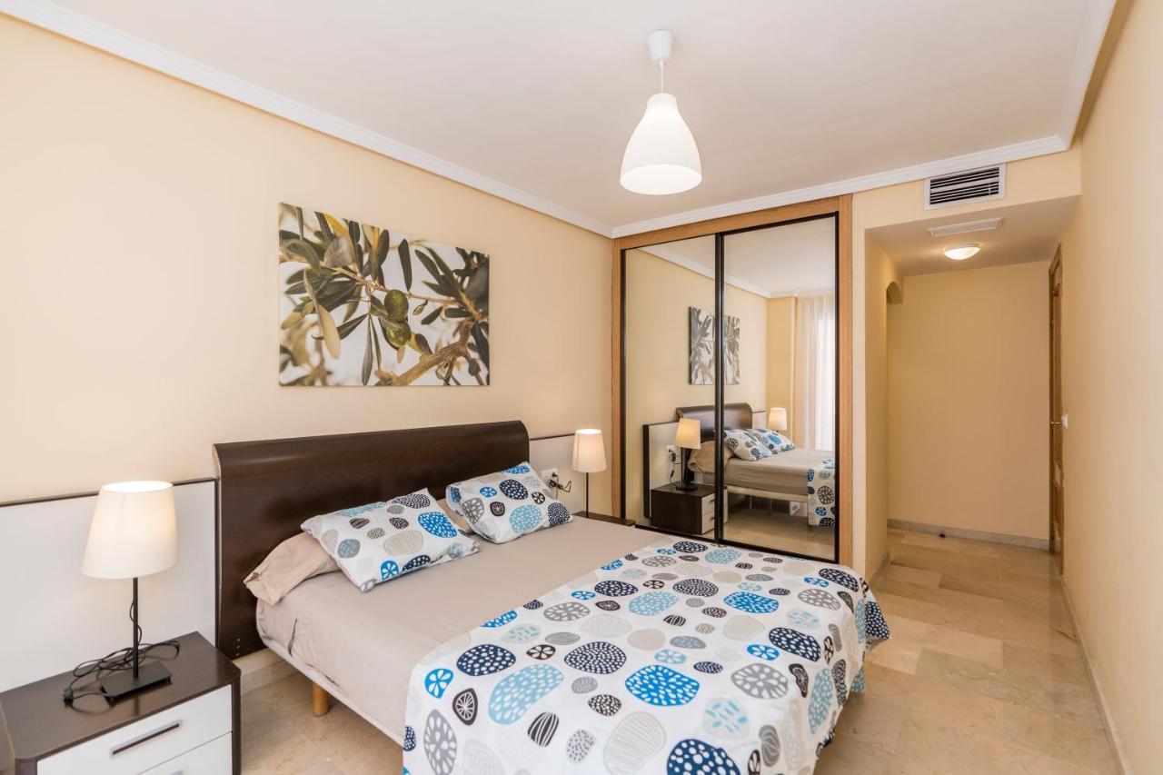 Apartamento Torreon Del Mar 100M De La Playa Garage Benalmádena Buitenkant foto