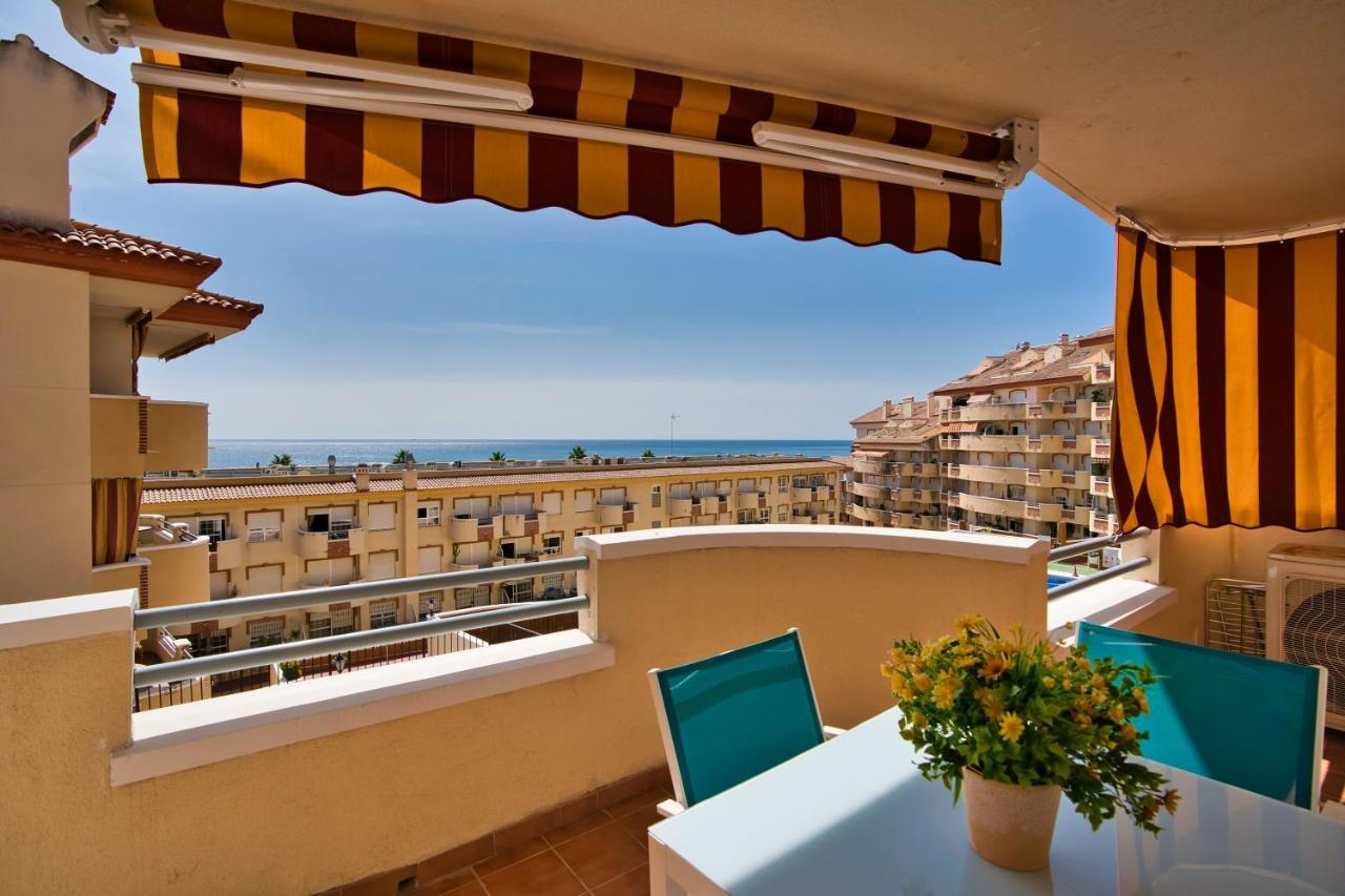 Apartamento Torreon Del Mar 100M De La Playa Garage Benalmádena Buitenkant foto