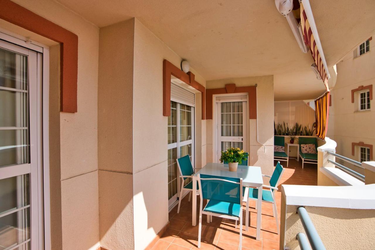 Apartamento Torreon Del Mar 100M De La Playa Garage Benalmádena Buitenkant foto
