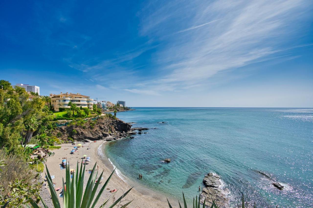 Apartamento Torreon Del Mar 100M De La Playa Garage Benalmádena Buitenkant foto
