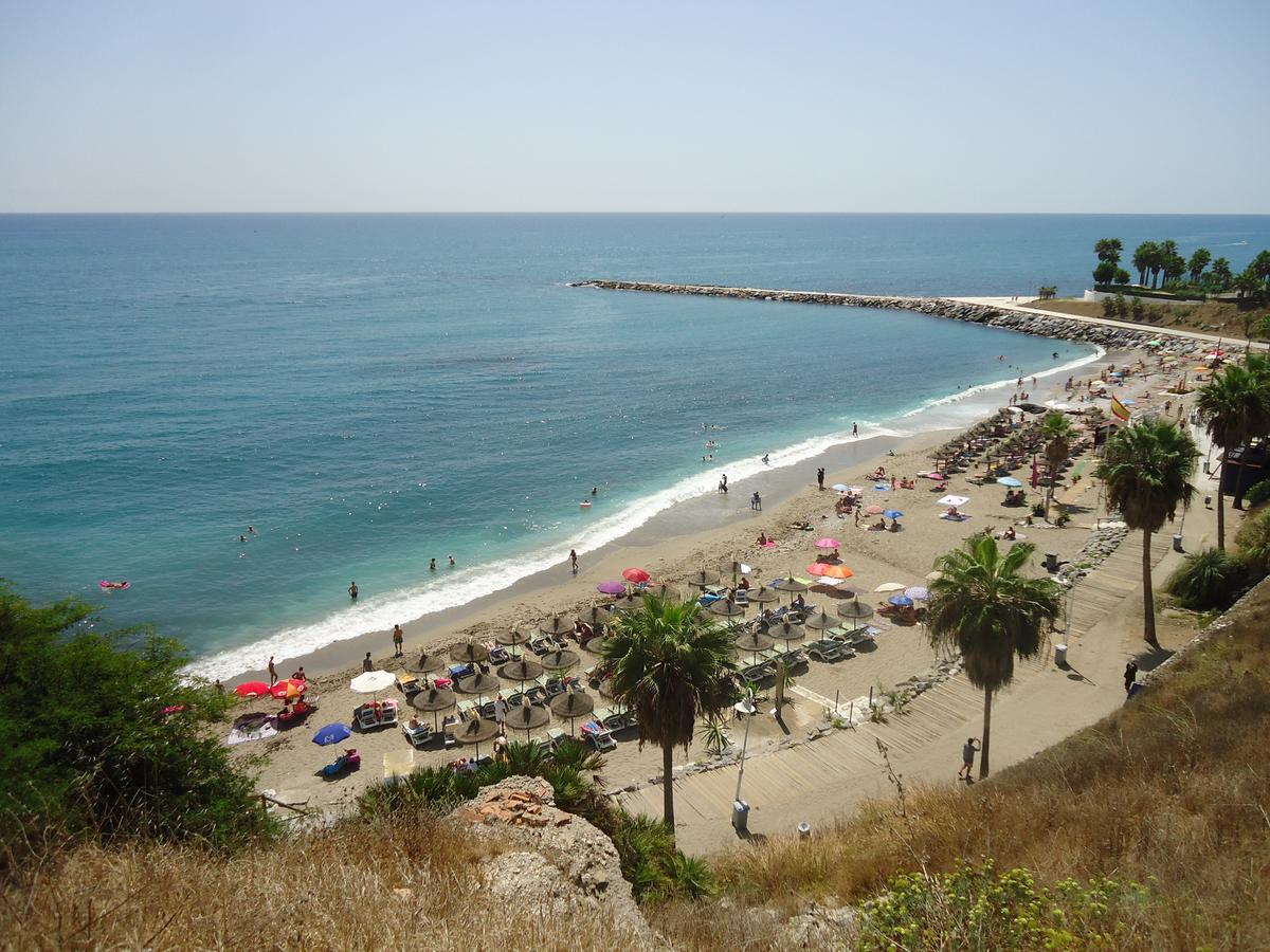 Apartamento Torreon Del Mar 100M De La Playa Garage Benalmádena Buitenkant foto